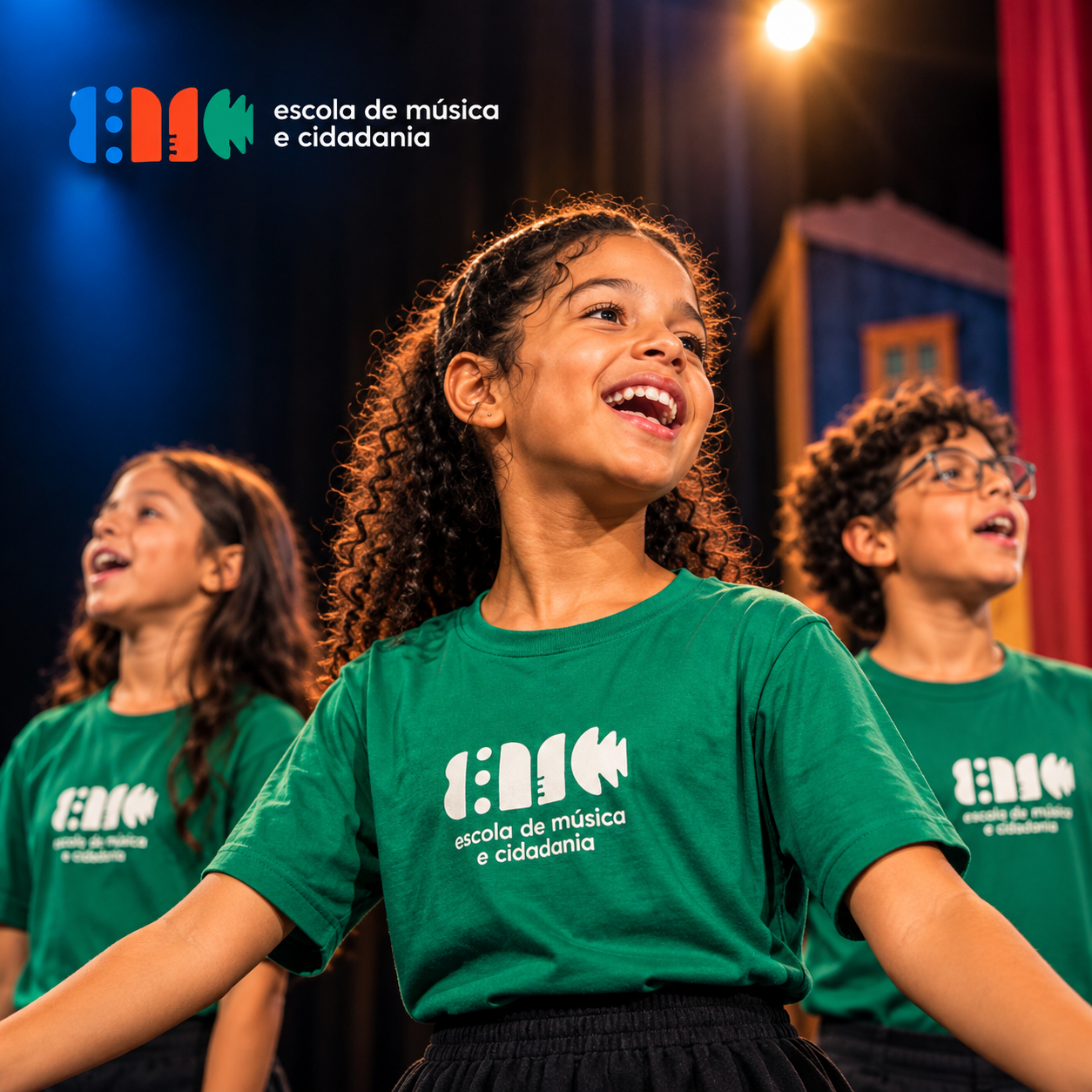Coro Infantil em Cena Musical